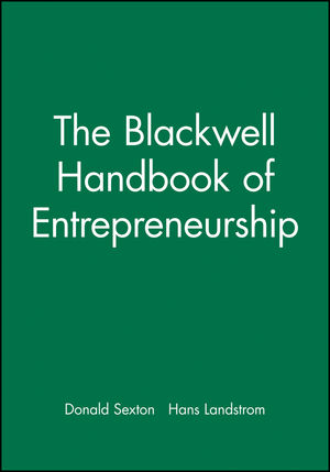 The Blackwell Handbook of Entrepreneurship (0631215735) cover image