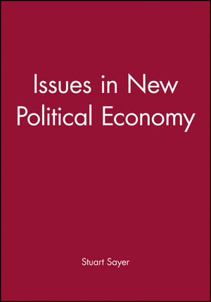 Issues in New Political Economy (0631226435) cover image