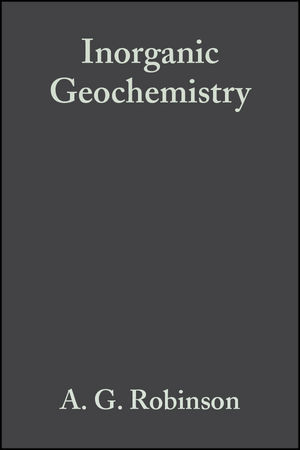 Inorganic Geochemistry: Applications to Petroleum Geology (0632034335) cover image