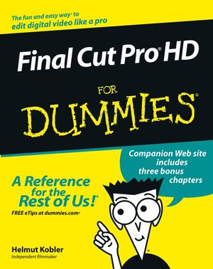 Final Cut Pro HD For Dummies (0764577735) cover image