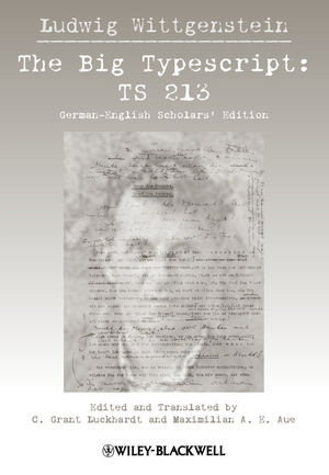 The Big Typescript: TS 213, German English Scholars' Edition (1118346335) cover image