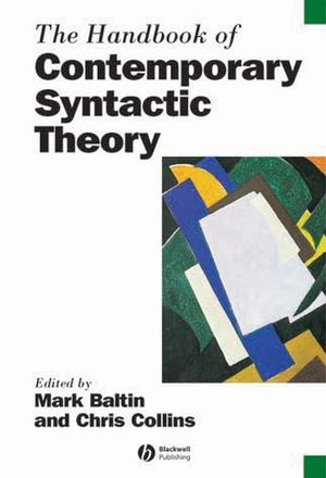 The Handbook of Contemporary Syntactic Theory (1405102535) cover image