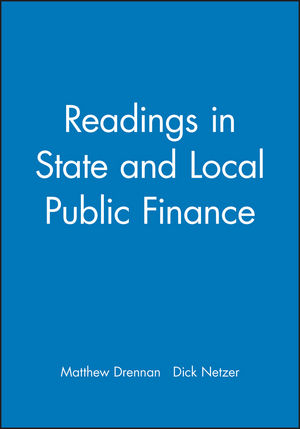 Readings in State and Local Public Finance (1557867135) cover image