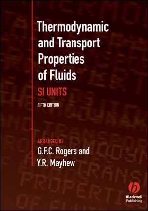 Thermodynamic and Transport Properties of Fluids, 5th Edition (0631197036) cover image