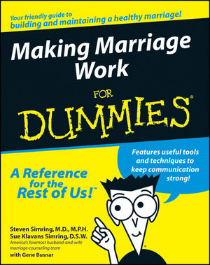 Making Marriage Work For Dummies (0764551736) cover image