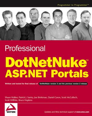 Professional DotNetNuke ASP.NET Portals (0764595636) cover image