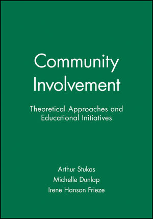 Community Involvement: Theoretical Approaches and Educational Initiatives (1405107936) cover image