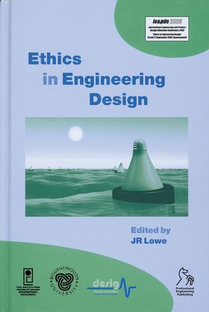 Ethics in Engineering Design: SEED 2003 (1860584136) cover image