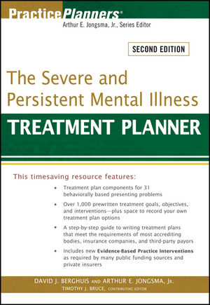 The Severe and Persistent Mental Illness Treatment Planner, 2nd Edition (0470180137) cover image