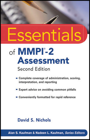 Essentials of MMPI-2 Assessment, 2nd Edition (0470923237) cover image