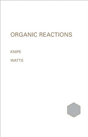 Organic Reaction Mechanisms 1999: An annual survey covering the literature dated December 1998 to November 1999 (0471492337) cover image