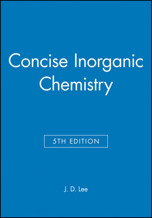 Concise Inorganic Chemistry, 5th Edition (0632052937) cover image