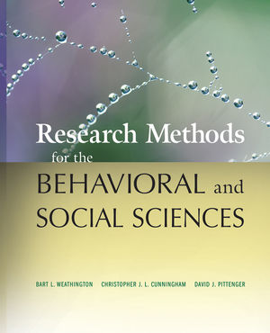 Research Methods for the Behavioral and Social Sciences (0470458038) cover image