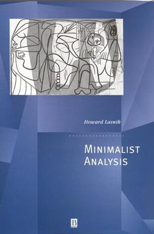 Minimalist Analysis (0631210938) cover image