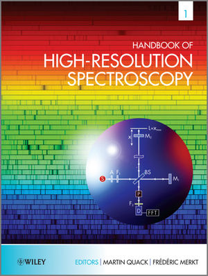 Handbook of High-resolution Spectroscopy (0470066539) cover image