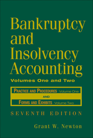 Bankruptcy and Insolvency Accounting, 2 Volume Set, 7th Edition (0471787639) cover image