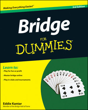 Bridge For Dummies, 3rd Edition (1118240839) cover image