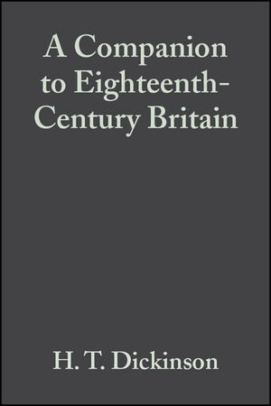 A Companion to Eighteenth-Century Britain (1405149639) cover image