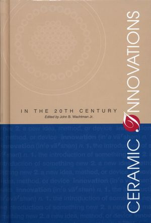 Ceramic Innovations in the 20th Century (1574980939) cover image