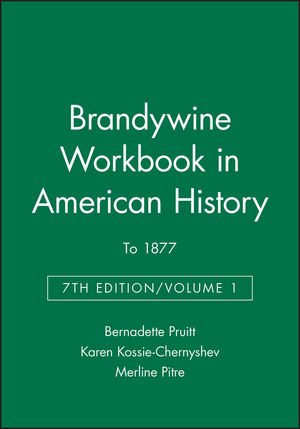 Brandywine Workbook in American History, Volume I: To 1877, 7th Edition (1881089339) cover image