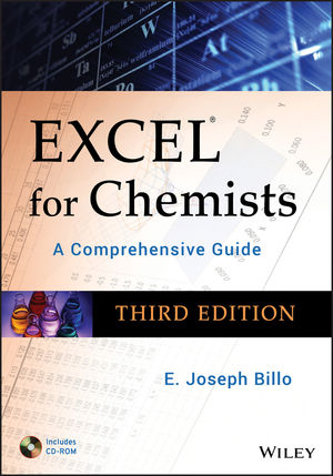 Excel for Chemists: A Comprehensive Guide, with CD-ROM, 3rd Edition (047038123X) cover image