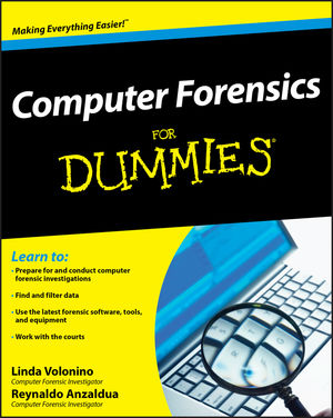 Computer Forensics For Dummies (047045783X) cover image