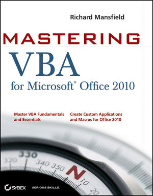 Mastering VBA for Office 2010 (047092263X) cover image