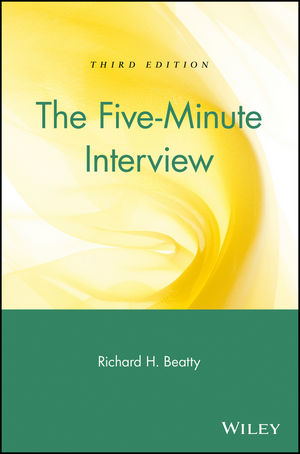 The Five-Minute Interview, 3rd Edition (047125083X) cover image