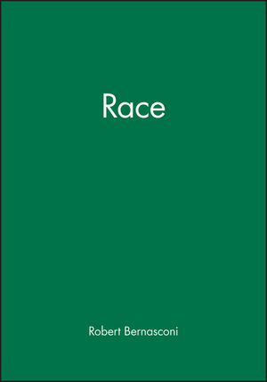 Race (063120783X) cover image