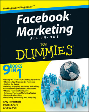 Facebook Marketing All-in-One For Dummies (111809543X) cover image Facebook Marketing All-in-One For Dummies (111809543X) cover image