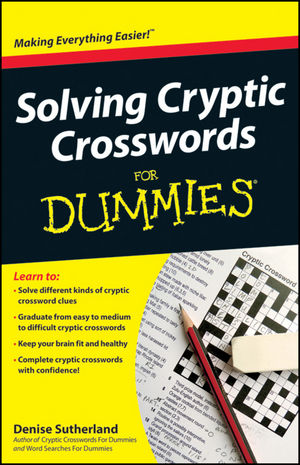 Solving Cryptic Crosswords For Dummies (111830523X) cover image