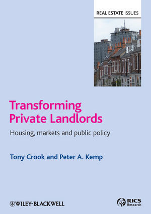 Transforming Private Landlords: Housing, Markets and Public Policy (144432943X) cover image