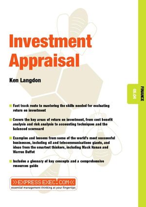 Investment Appraisal: Finance 05.04 (184112253X) cover image