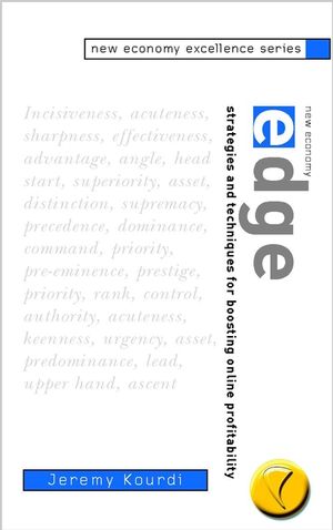 New Economy Edge: Strategies and Techniques for Boosting Online Profitability (0471498440) cover image