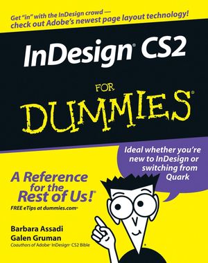 InDesign CS2 For Dummies (0764598740) cover image