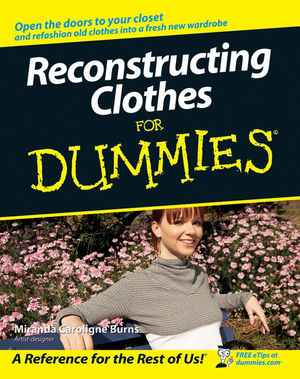 Reconstructing Clothes For Dummies (1118051440) cover image