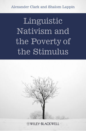 Linguistic Nativism and the Poverty of the Stimulus (1405187840) cover image