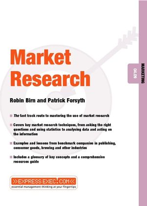 Market Research: Marketing 04.09 (1841121940) cover image