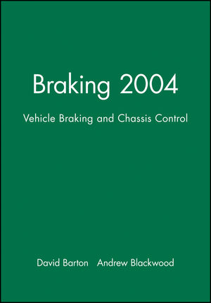 Braking 2004: Vehicle Braking and Chassis Control (1860584640) cover image