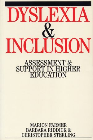 Dyslexia and Inclusion: Assessment and Support in Higher Education (1861563140) cover image