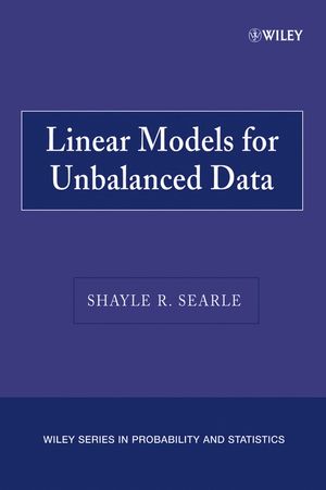 Linear Models for Unbalanced Data (0470040041) cover image