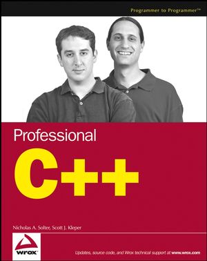 Professional C++ (0764574841) cover image