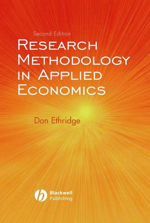 Research Methodology in Applied Economics, 2nd Edition (0813829941) cover image