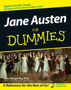Jane Austen For Dummies (1118050541) cover image