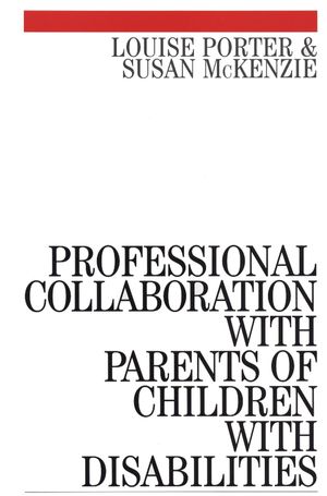 Professional Collaboration with Parents of Children with Disabilities (1861561741) cover image