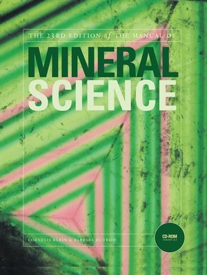 Manual of Mineral Science, 23rd Edition (EHEP000641) cover image