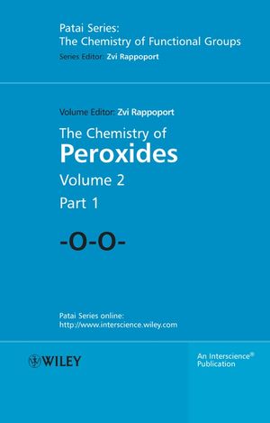 The Chemistry of Peroxides, Parts 1 and 2, 2 Volume Set (0470862742) cover image