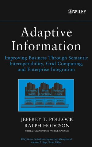 Adaptive Information: Improving Business Through Semantic Interoperability, Grid Computing, and Enterprise Integration (0471488542) cover image