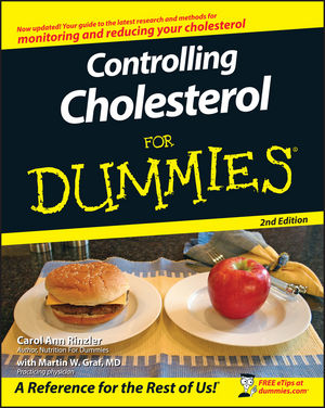 Controlling Cholesterol For Dummies, 2nd Edition (1118052242) cover image