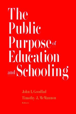 The Public Purpose of Education and Schooling (0787909343) cover image